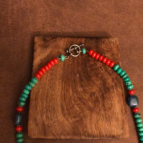Genuine turquoise necklace - Picture 3 of 3
